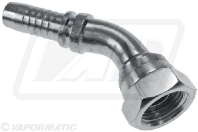 M30 X 3/4 HOSE (FEMALE) INSERT (45 DEGREE)