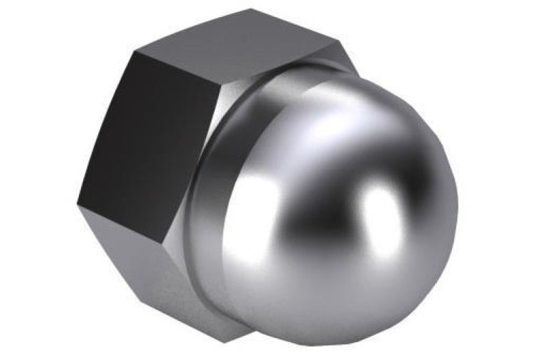 M5 - 0.80 (ZINC) DOME NUT 