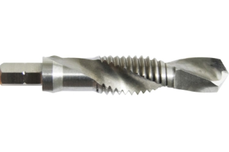 M5 HSS HEX SHANK DRILL TAP 