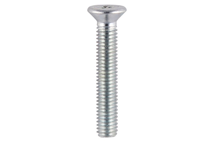 M5 X 20MM MACHINE SCREW (COUNTERSUNK) (PH2) (ZINC)