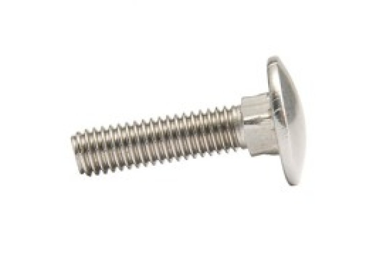 M5 X 20MM CARRIAGE BOLT (A2 STAINLESS)