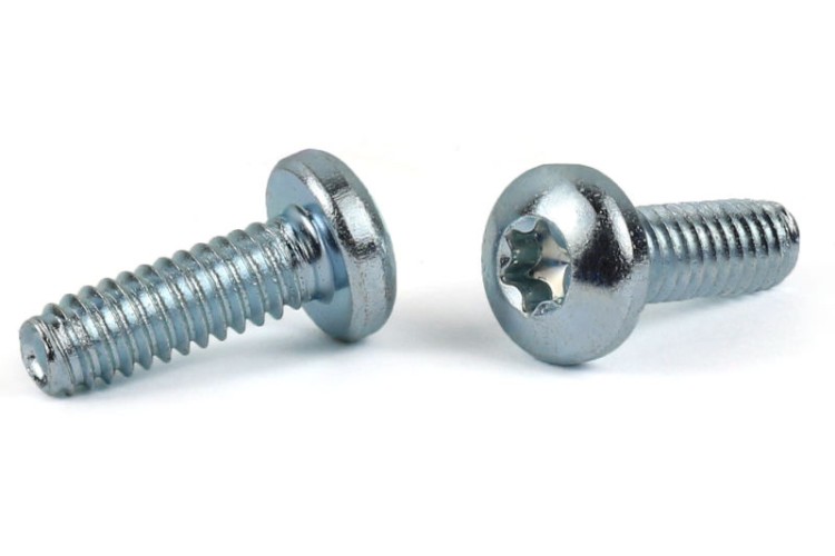 M8 X 25MM TRITAP TORX THREAD FORMING PAN HEAD SCREWS (ZINC)