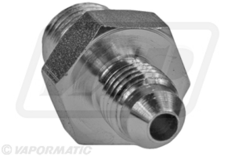 MALE ADAPTOR 7/16 JIC X 1/4 BSP