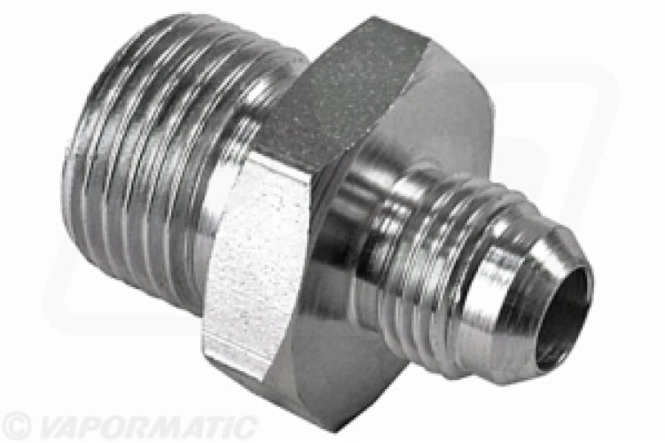 MALE ADAPTOR 9/16 JIC X 1/2 BSP