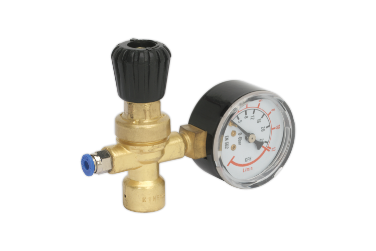 MIG GAS REGULATOR DISPOSABLE CYLINDER 1 GAUGE