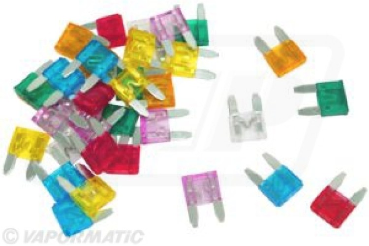 MIXED MINI BLADE FUSE KIT (X35 PACK)