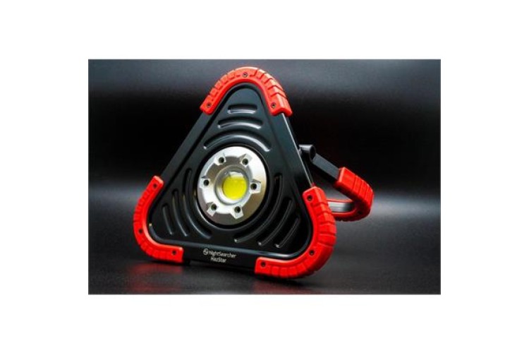 NIGHTSEARCHER HAZARD RECHARGEABLE STAR HEAVY DUTY WORK LIGHT 2000 LUMENS