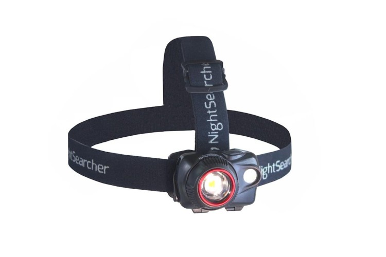 Nightsearcher Zoom 580R Rechargeable Head Torch