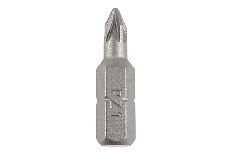 No.1 x 25 Pozi Driver Bit - S2 Grey 1CB25GJ