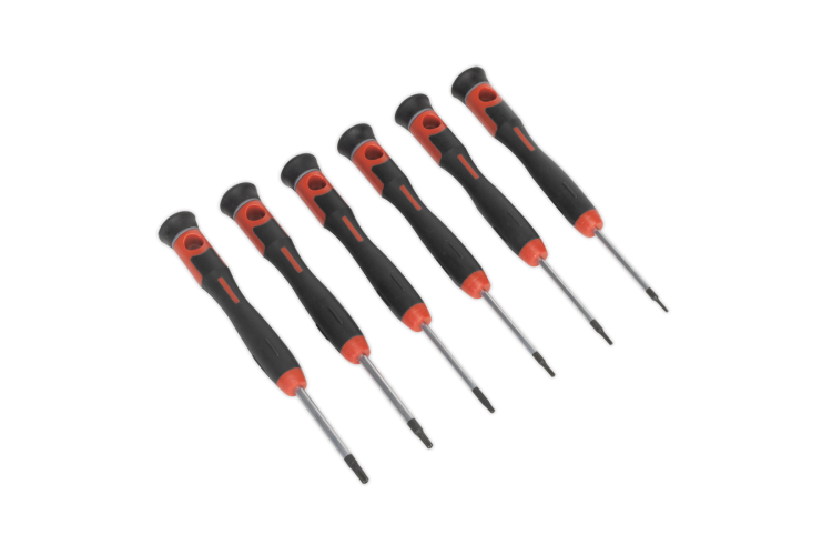 PRECISION 6 PIECE TORX DRIVER SET (SEALEY)