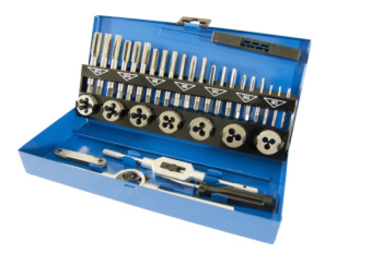 PRESTO (CRAFT PRO) M3-M12 THREADING TAP AND DIE SET