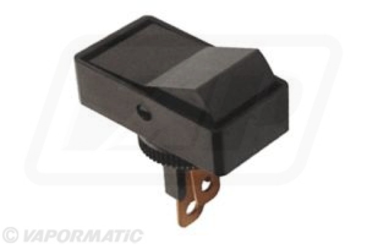 ROCKER SWITCH (12VDC -16A) (BLACK)