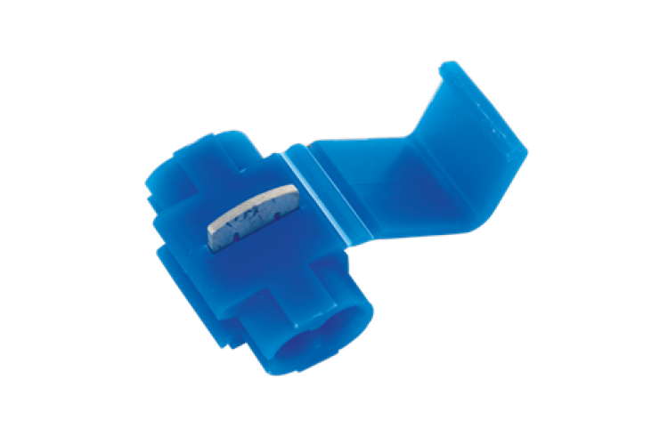 SPLICE CONNECTOR (BLUE) (100 PK)