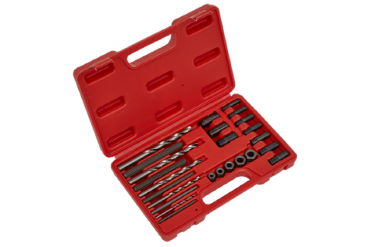 STUD EXTRACTOR SET 25PC (SEALEY)