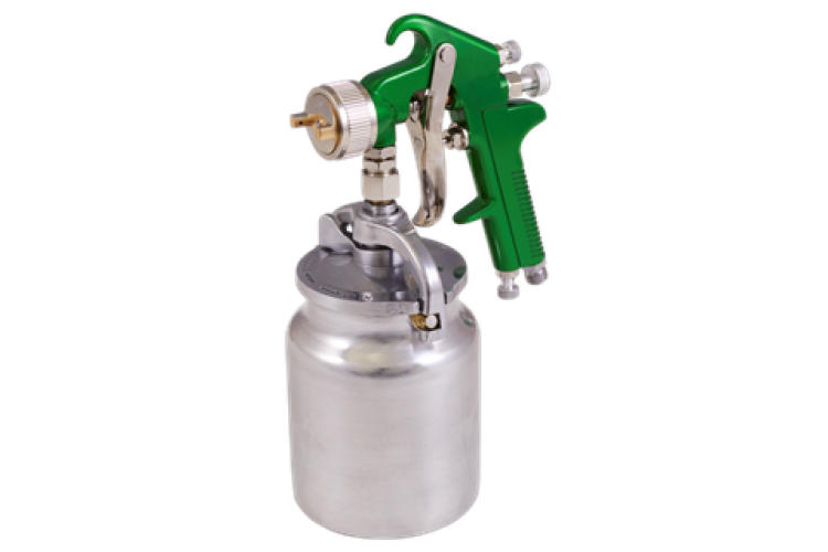 SUCTION FEED SPRAY GUN 2.5MM SET-UP 