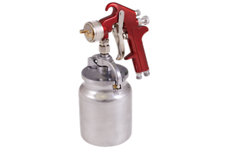 SUCTION FEED SPRAY GUN 2MM SET-UP