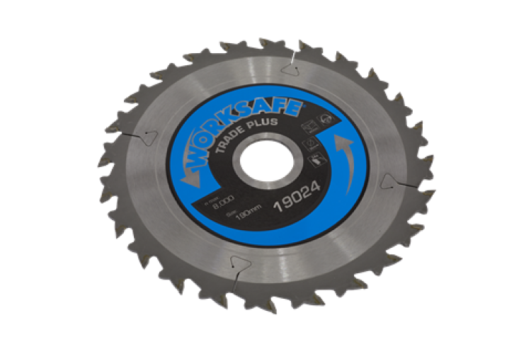 TRADE PLUS CIRCULAR SAW BLADE 190MM X 30MM - 24TPU