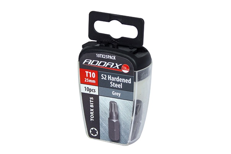 TX10 x 25 TX Drive Driver Bit - S2 Grey 10TX25PACK