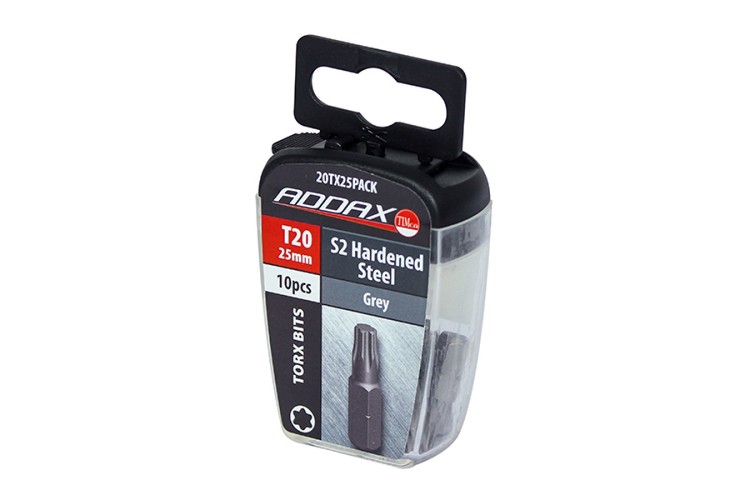 TX20 x 25 TX Drive Driver Bit - S2 Grey 20TX25PACK