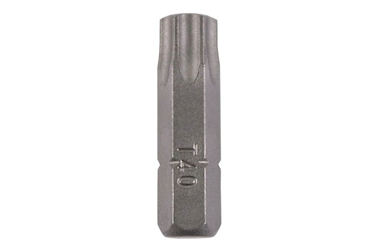 TX40 x 25 TX Drive Driver Bit - S2 Grey 40TX25PACK